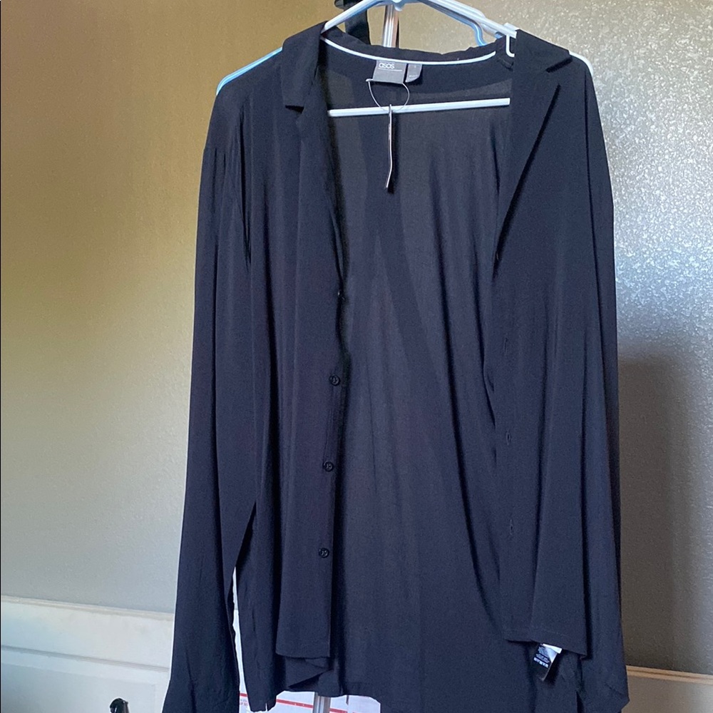 ASOS Black Men's Shirt